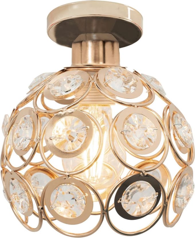 Toolight App205-1C Plafonnière Goud 18X18X14,5Cm