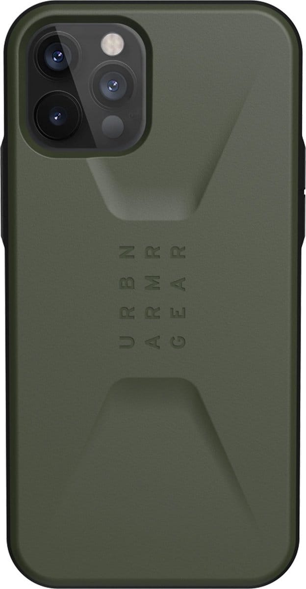 Urban Armor Gear Civilian Apple iPhone 12 Pro Max Hoesje Olive