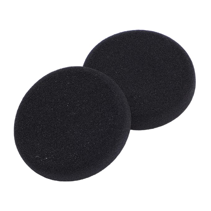 6 stuks Vervangende Oorkussens voor Evolve 20 20se 30 30II 40 65 65+ Hoofdtelefoon Vervangende Oorkussens black