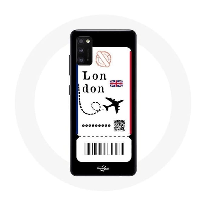 Samsung Galaxy A41 hoesje Londen vliegticket