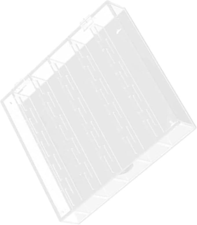 Soorten Vitrine - Kaartenhouder Display - Verzamelen Tonen - Meerlaagse Structuur - 26x30x5cm - Wit