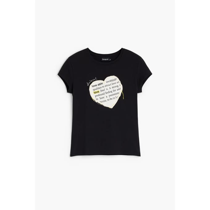 Dames-T-shirt Desigual Love