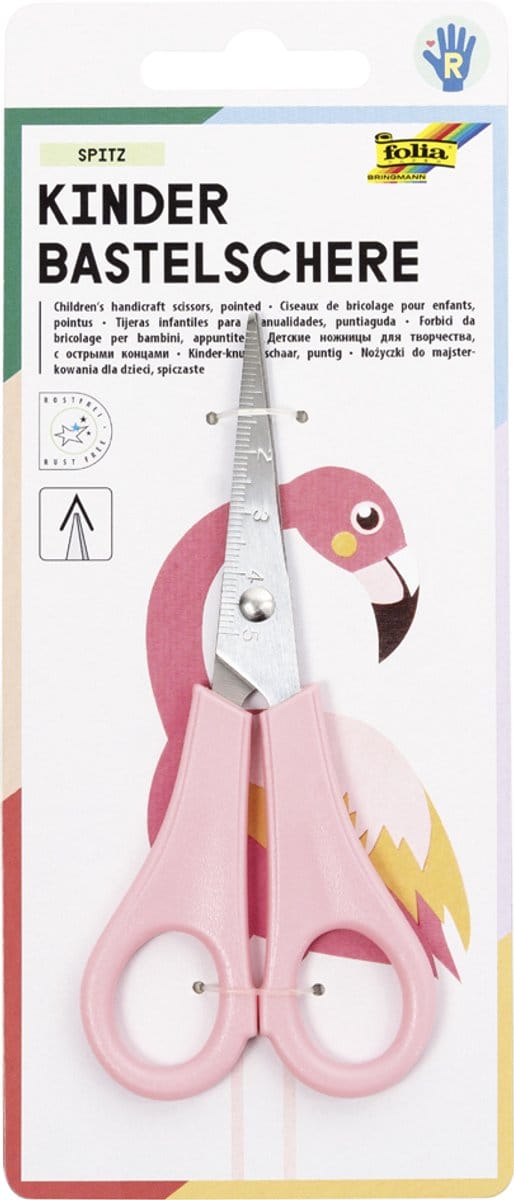 Kinderknipschaartje, puntje, lengte: ca. 13,5 cm