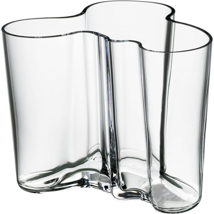 Iittala - Alvar Aalto Vaas 12cm - helder - transparant