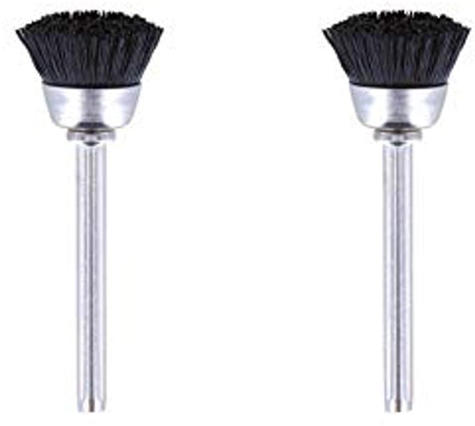 Dremel 404 Wire Brush 2-pack Ø 13 mm - Set of 2 Wire Brushes for Cleaning and Polishing