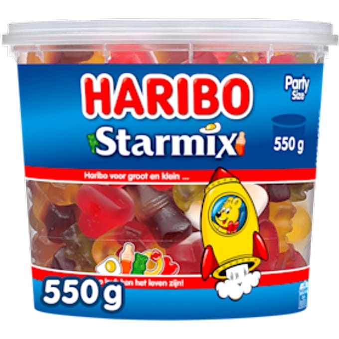 Haribo Starmix - snoep mix fruitsmaken - 550g