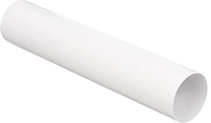 Ventilatieslang Ø 125 mm - 0,5 meter van duurzaam kunststof voor efficiënte luchtuitwisseling