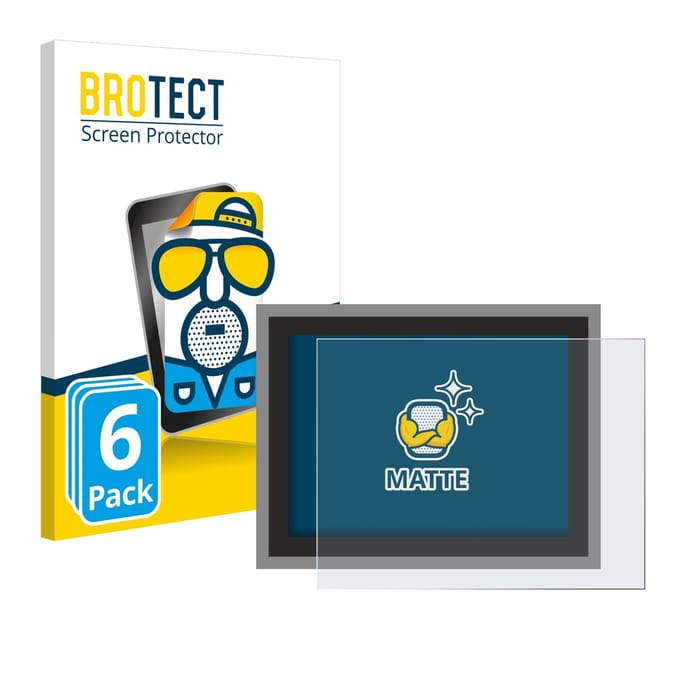 BROTECT - Screenprotector voor Megger MFT-X1 - Folie Beschermfolie matte 6 Stuks