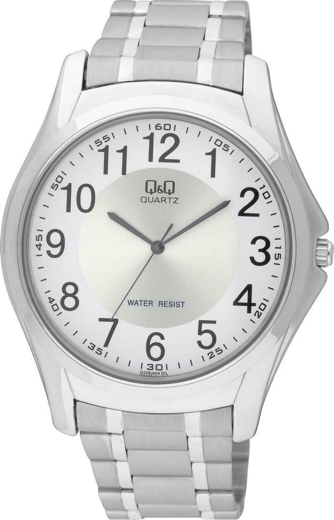 Heren horloge -zilverkleurig-Q206J204Y