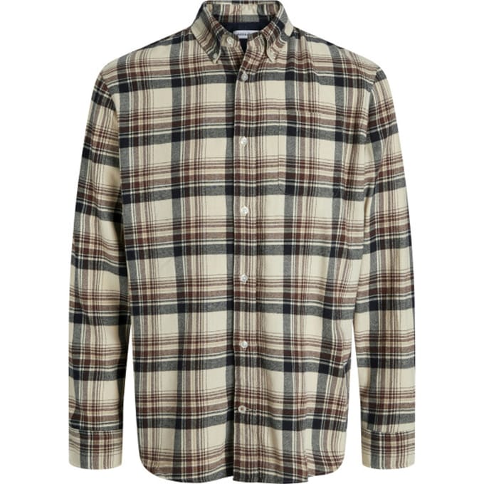 Jack & Jones Geruit overhemd Comfort Fit Geruit overhemd