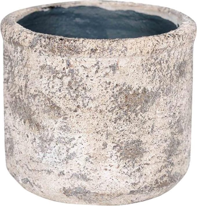 Rasteli Bloempot Bruin-Crème-Gemêleerd D 17.5 cm H 15.5 cm‎‎