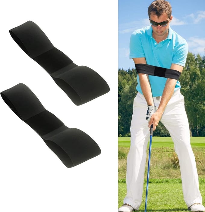 Golf Swing Training Armband Set van 2 Stuks voor Verbetering van Swinghouding en Techniek