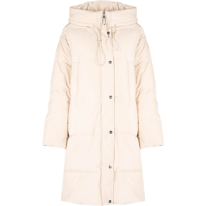 Silvian Heach jas Down Jacket Vrouw beige