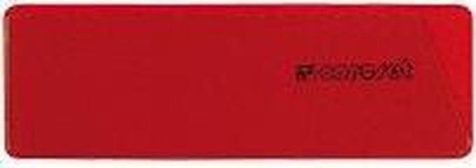 Coroset magnetische etikethouder, 100/VE, 97x58mm, rood