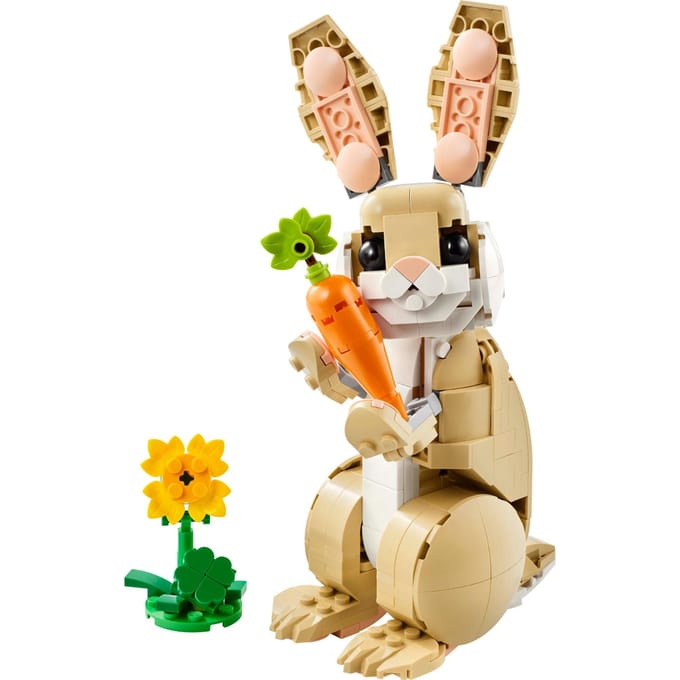 LEGO Creator 3in1 Lief konijn, Lama en Zeehond Meisjes Speelgoed voor 8 jaar en Ouder 31162