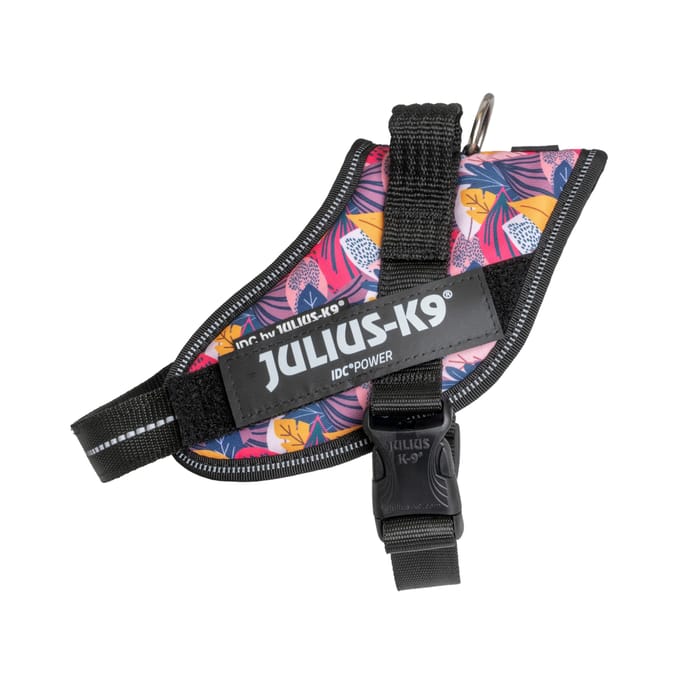 Limited Edition Julius-K9 IDC® Powerharness, Leaf 2 Gr. S/Mini: Borstomtrek 49-67cm voor honden