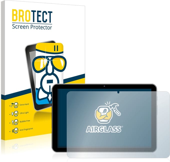 Screenprotector voor Peaq PET 1008 Beschermglas transparant