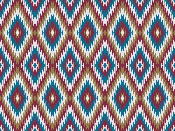 Vinyl | Vloerkleed vinyl | Fancy Azteco | 90x120 cm