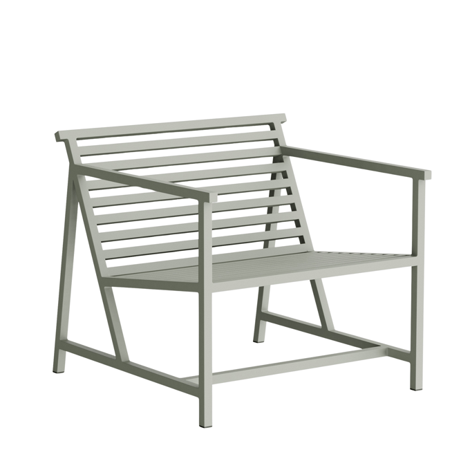 NINE 19 Outdoors Lounge fauteuil - grey