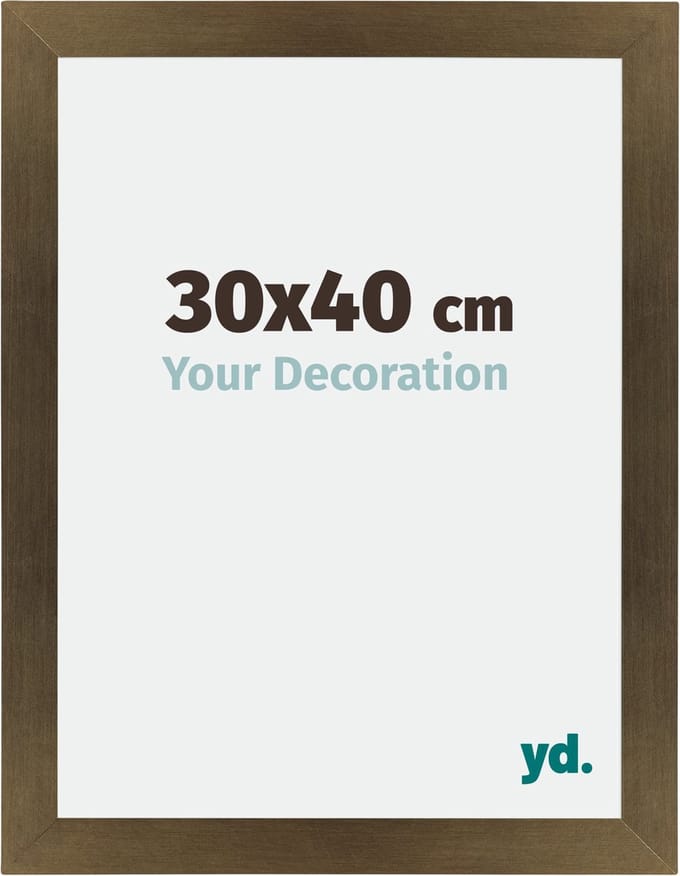 Your Decoration - Fotolijst 30x40 cm - MDF - Brons Decor - Mura