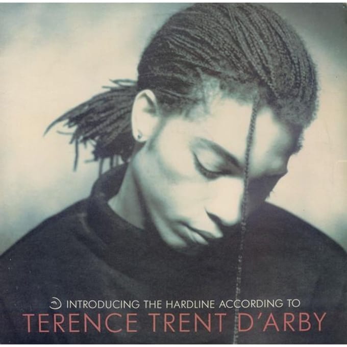 LP Plaat TERENCE TRENT DARBY Introducing The Hardline According C40964 COLUMBIA 1987 VS SoulFunk Gebruikt