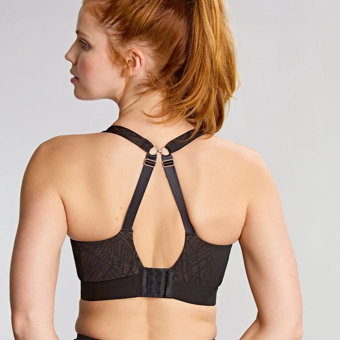Panache - Endurance Sport BH met beugel – Black/Latte - 90F