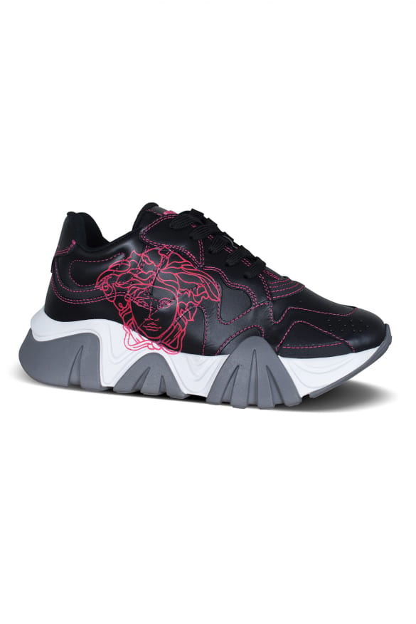 Versace Squalo sneakers Zwart