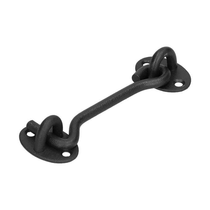 Schuurdeurslot RVS Schuifdeur Poort Grendel Kit Hardware Accessoire Zwart
