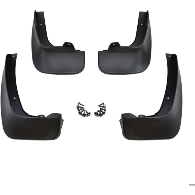 Spatlappen - NORM - Hyundai ix35 - 2010-2015 - 4 stuks - Duurzaam ABS zwart