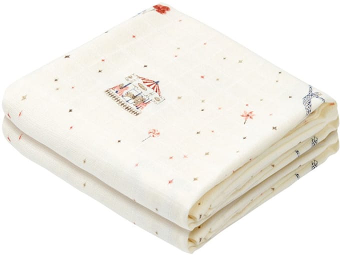 Cam Cam Carousel Hydrofiele Doek - 2-Pack