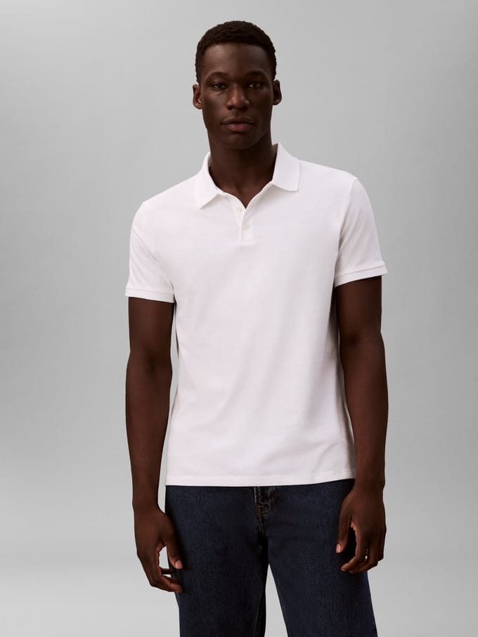Calvin Klein Jeans Ss Classic Monogram Polo