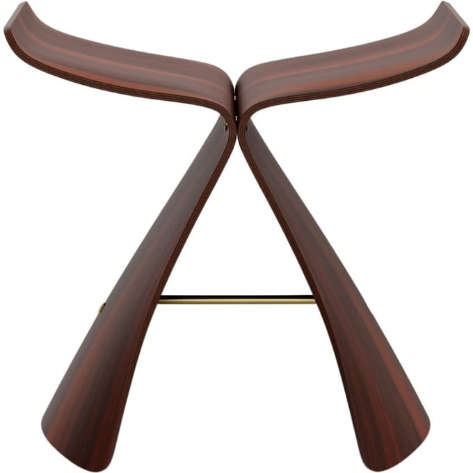 Vitra - Butterfly Stool - Palisander - bruin
