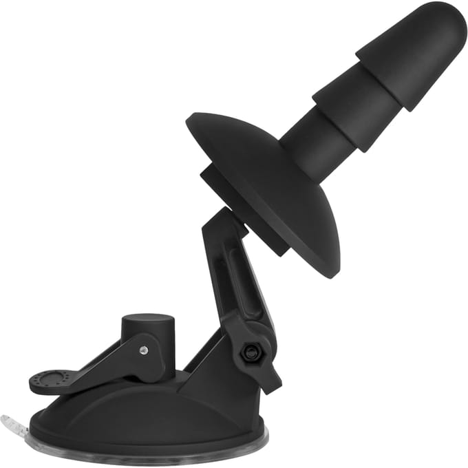 Doc Johnson Deluxe Zuignap Plug Accessoire black