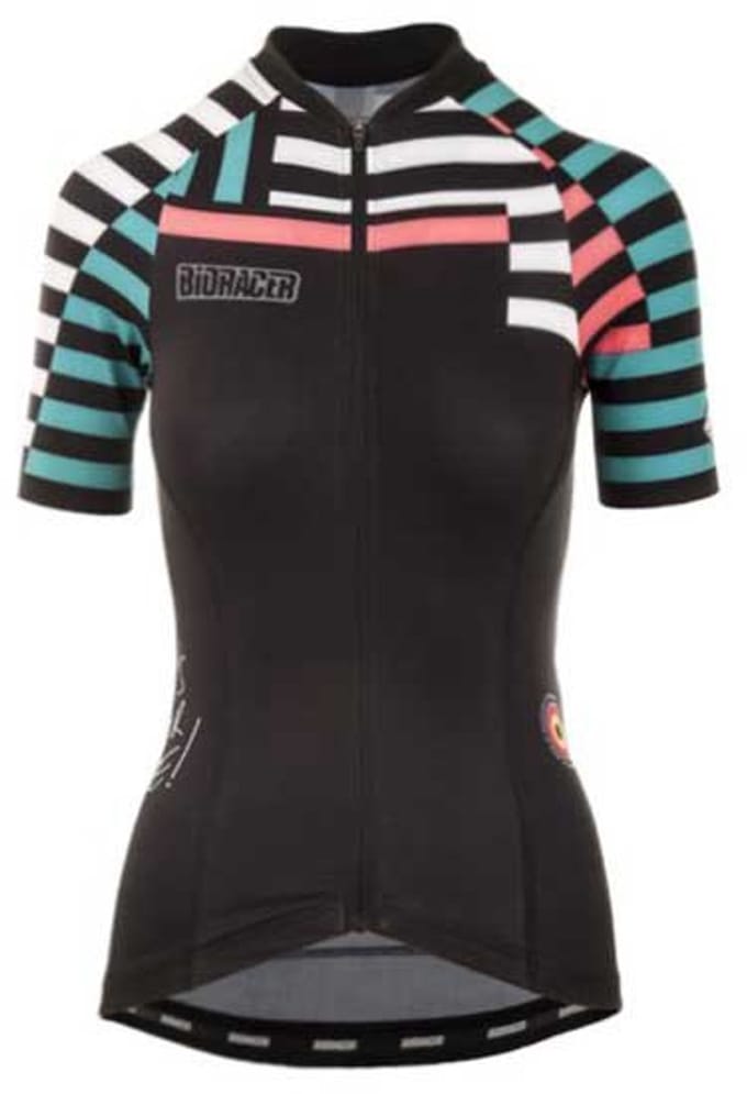 Bioracer Vesper Jersey Women Beach Zebra Size M