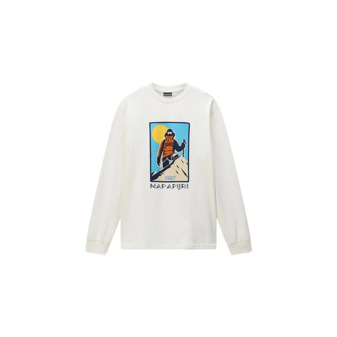 T-shirt met lange mouwen Napapijri