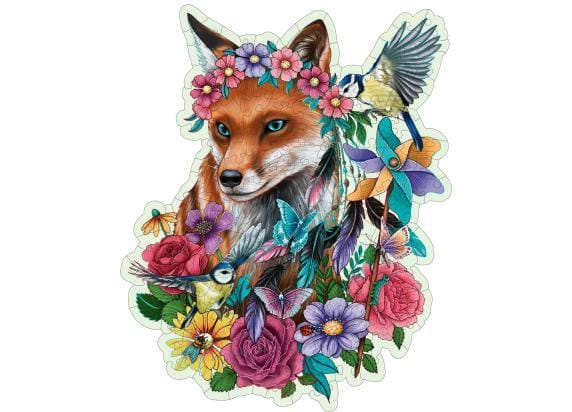 150-delige houten dierenpuzzel Ravensburger Renard coloré