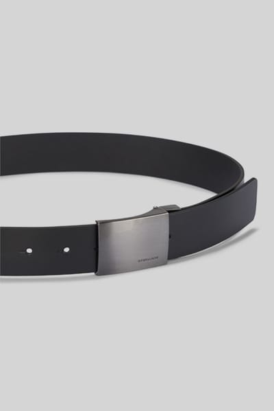 Strellson Riem Leer - Jongens - 100 cm - black