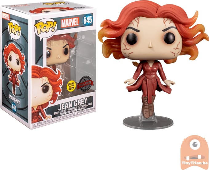 Funko Pop! Marvel - X-Men Jean Grey #645 Glows in the Dark Target Exclusive