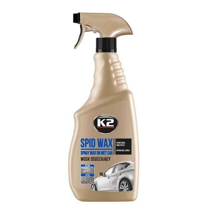 K2 K087M Serie - Perfecte Snelwask - 770ml - Synthetische Spracy Wax - Hydrofobe Bescherming