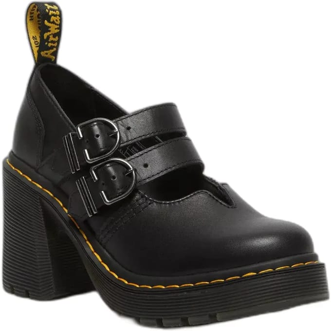 Damensandalen met hak Dr Martens Eviee Sendal