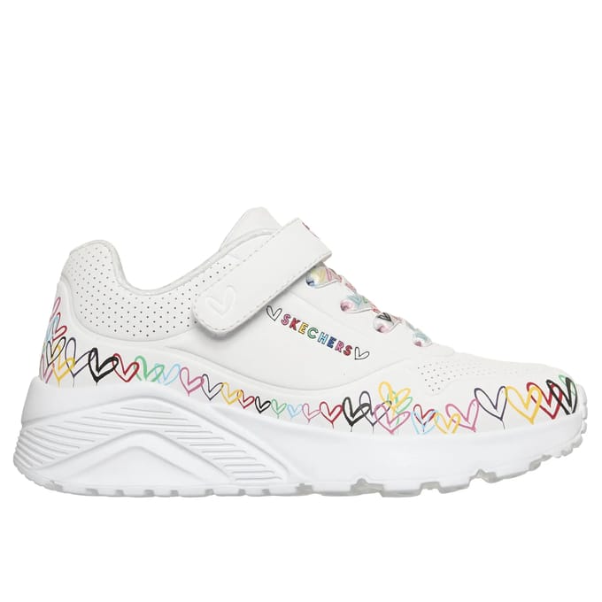 Meisjes sneakers Skechers Uno Lite Heart Craze