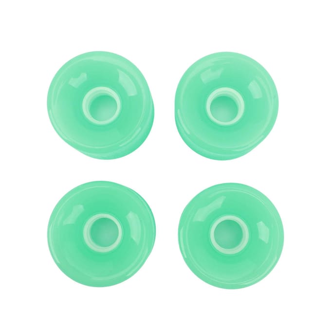 Skateboard Wielen PU Hoge Hardheid Snel Stabiel Longboard Cruiser Wielen voor Ramp Asfaltweg Groen groen