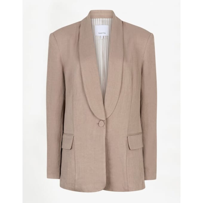 Dante 6 Dayva Relaxed Fit Blazer Blazers Zand 261140