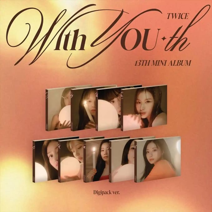 TWEEMAAL - [MET JOU-TH] 13e mini-album DIGIPACK Jeongyeon