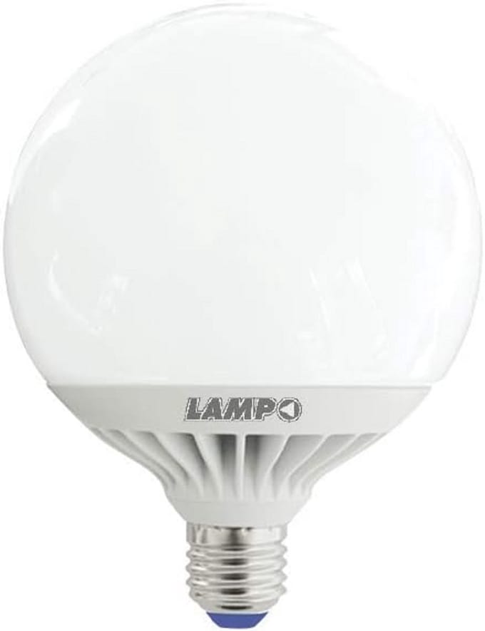 Grote LED Globe Lamp E27 24W - 2080 Lumen, 4000K Neutraal Wit Licht