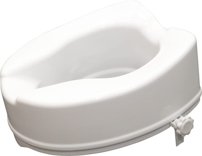 Toiletverhoger 15 cm. Verhoogd het toilet / wc met 15 cm.