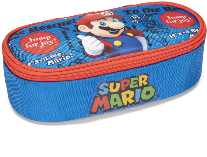 Super Mario Etui, Jump for Joy - 23 x 6 x 9,5 cm - Polyester