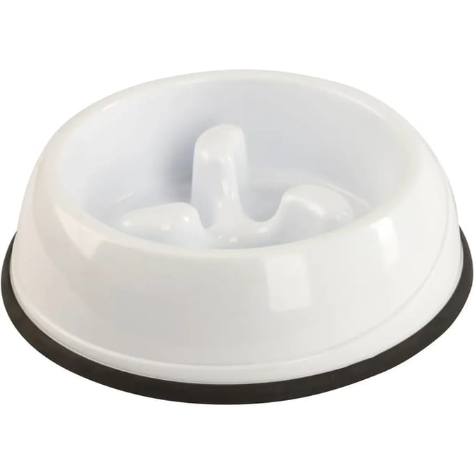 Anti-druppel plastic kom Kerbl