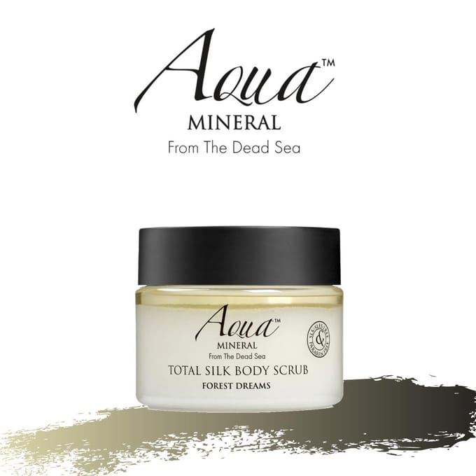 Forest Dream Zuiverende Body Scrub Elimineert dode cellen voor een zachte, zijdezachte huid black