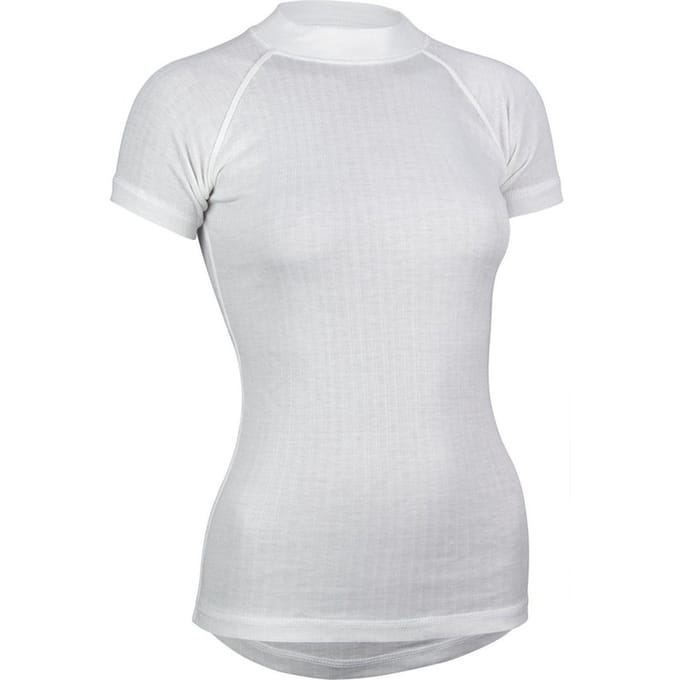 Avento Thermoshirt Korte Mouw - Vrouwen - Wit - Maat 36
